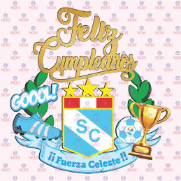 Toppers para torta - Sporting Cristal