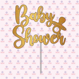 Topper para torta - Baby shower